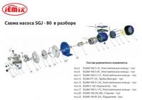 SET-SGJ-80, Ремонтный комплект к насосу SGJ-80