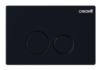 CREAVIT Кнопка для инсталляции TERRA черная матовая GP9002.01