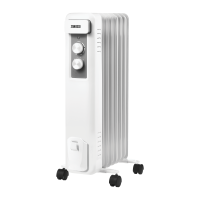 Радиатор масляный Zanussi Casa ZOH/CS-07W 1500W (7 секций)